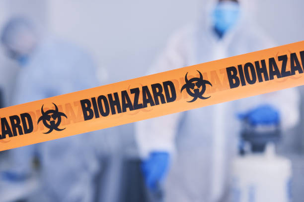 Professional Infectious Disease Decontamination technician working in Pollock Pines, CA